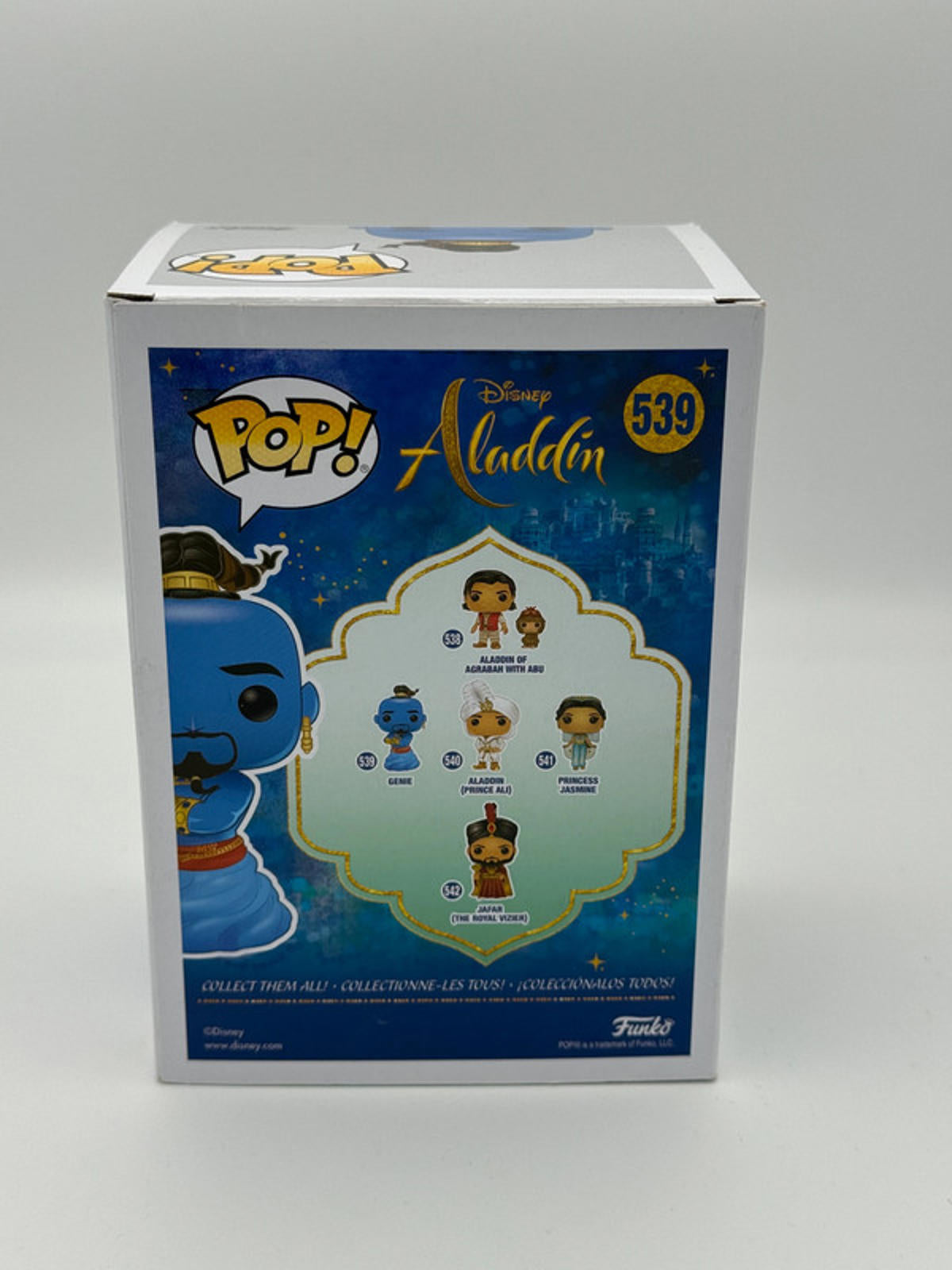 Funko POP! Genie #539 β Aladdin Live-Action β Disney β Boxed