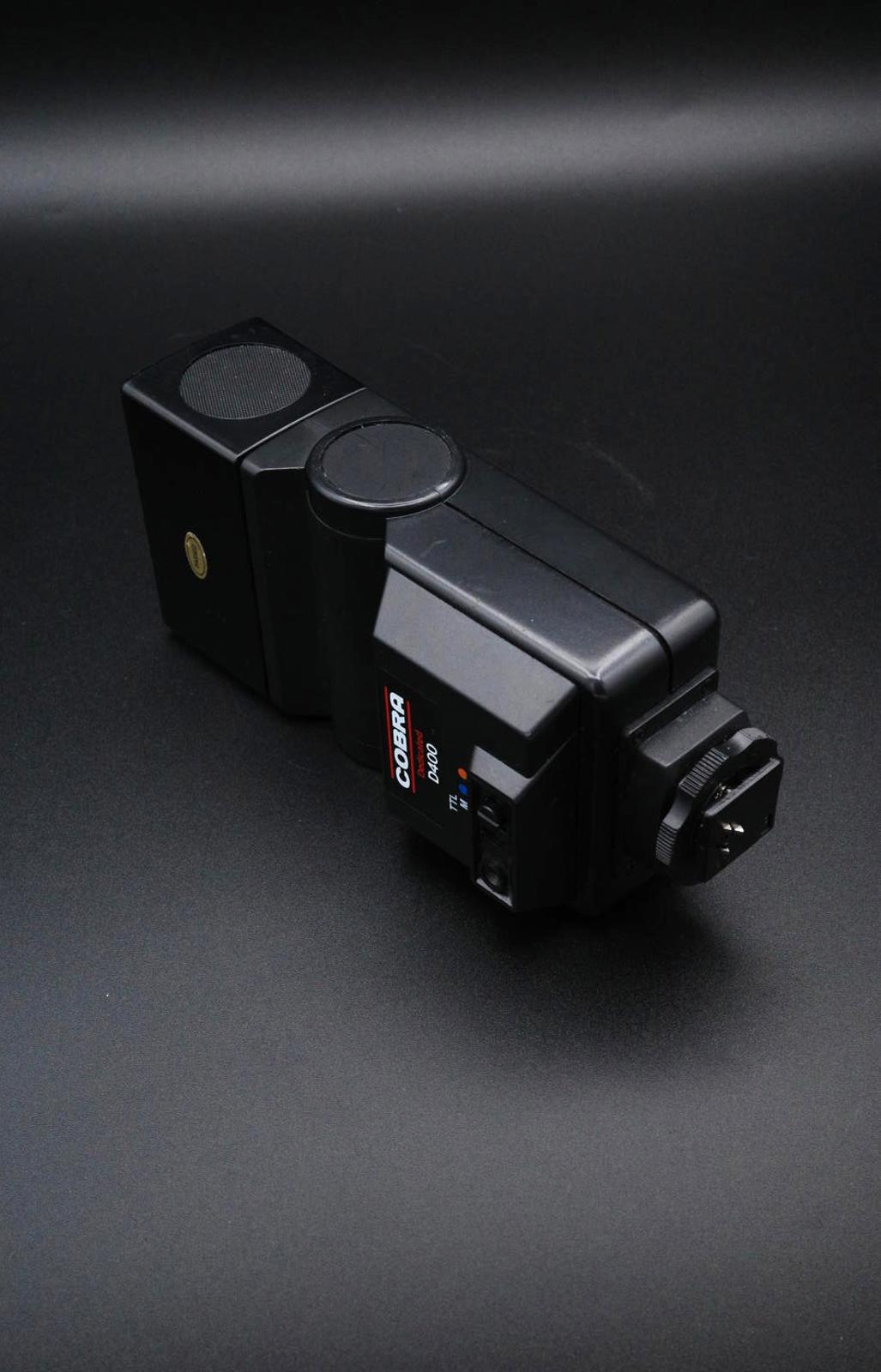 Cobra D400 Dedicated Vintage Flash For Pentax, Nikon, Olympus, Minolta - Working