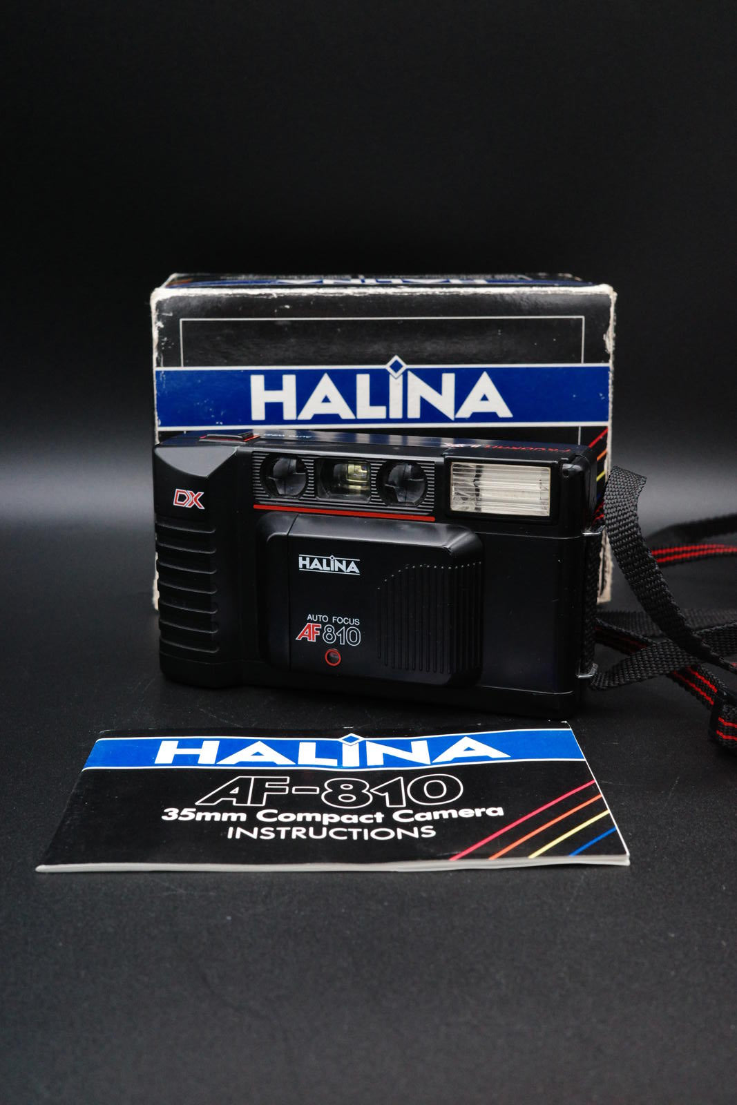 Halina AF810 Auto Focus 35mm Vintage Film Camera - Tested & Working