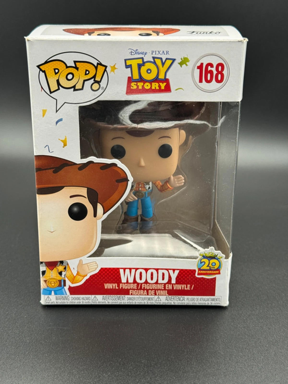 Toy Story Woody 168 Pop Vinyl Figure - Boxed