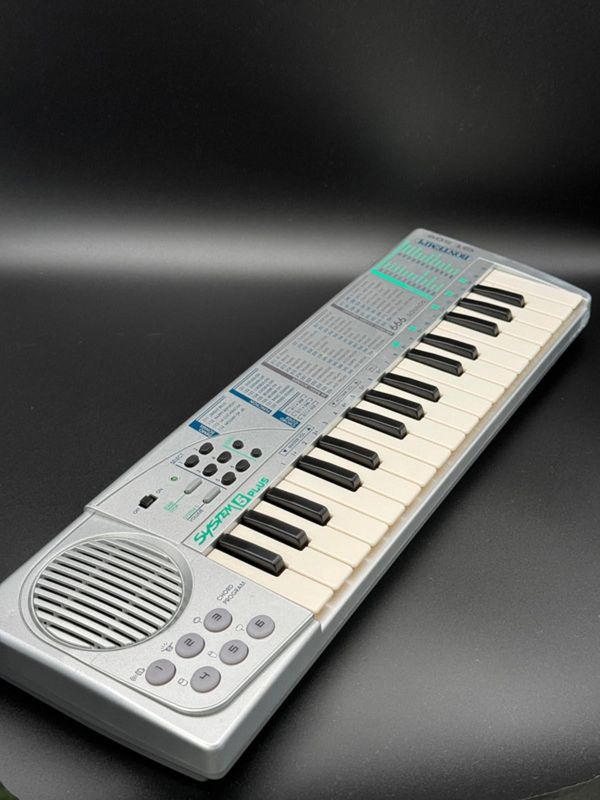 Bontempi System 5 Plus GT 509 Vintage 1990's Keyboard – 32 Keys – 8-Bit Sounds