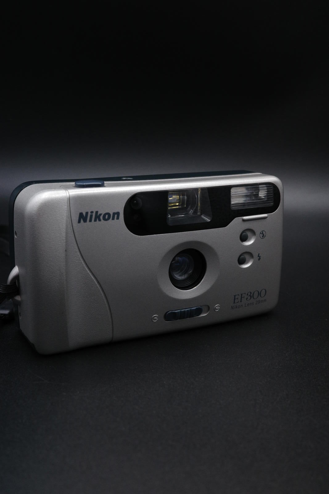 Vintage Nikon EF 300 35mm Compact Film Camera Tested & Working