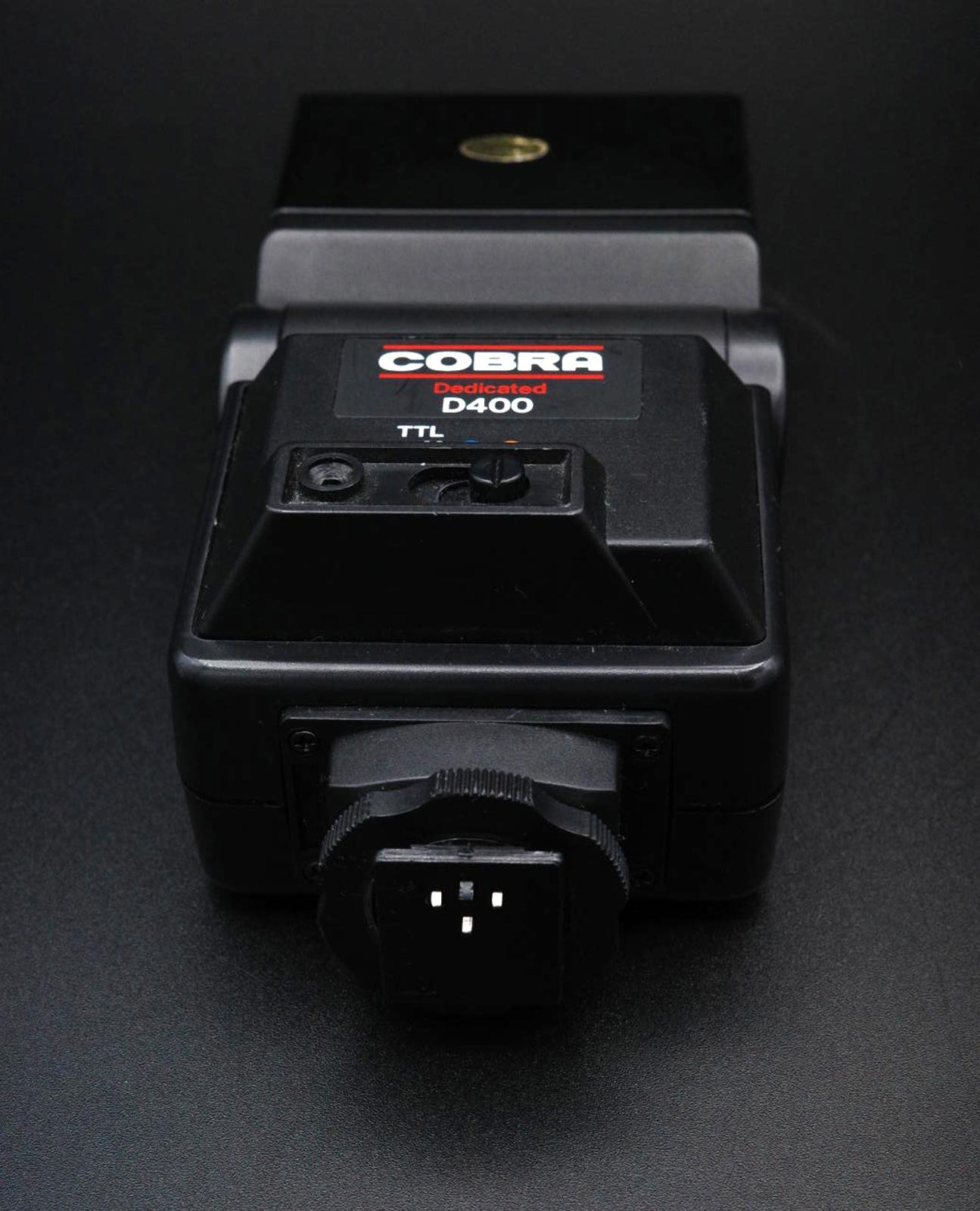 Cobra D400 Dedicated Vintage Flash For Pentax, Nikon, Olympus, Minolta - Working