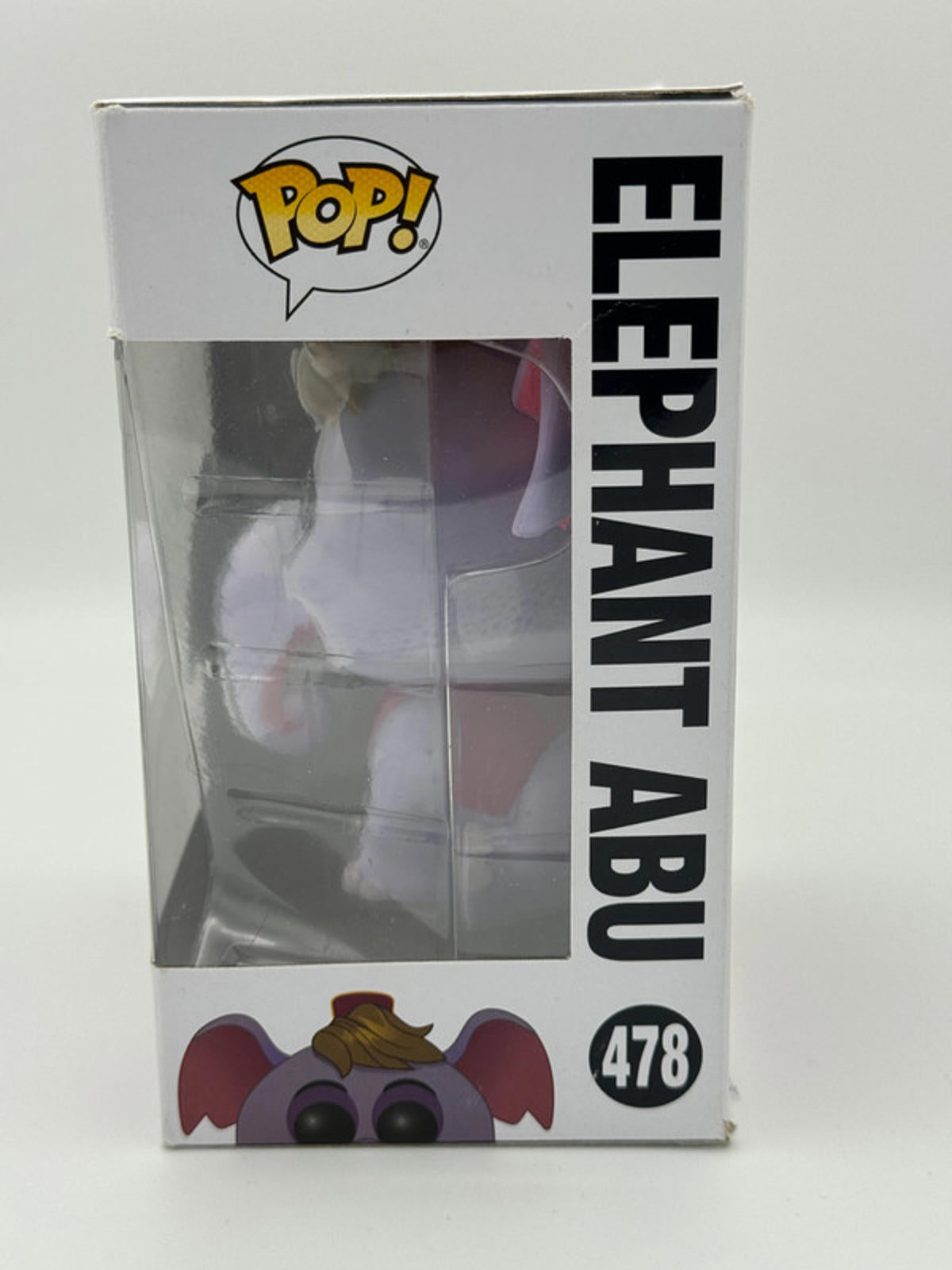 Funko POP! Elephant Abu #478 β Disney Aladdin β Boxed