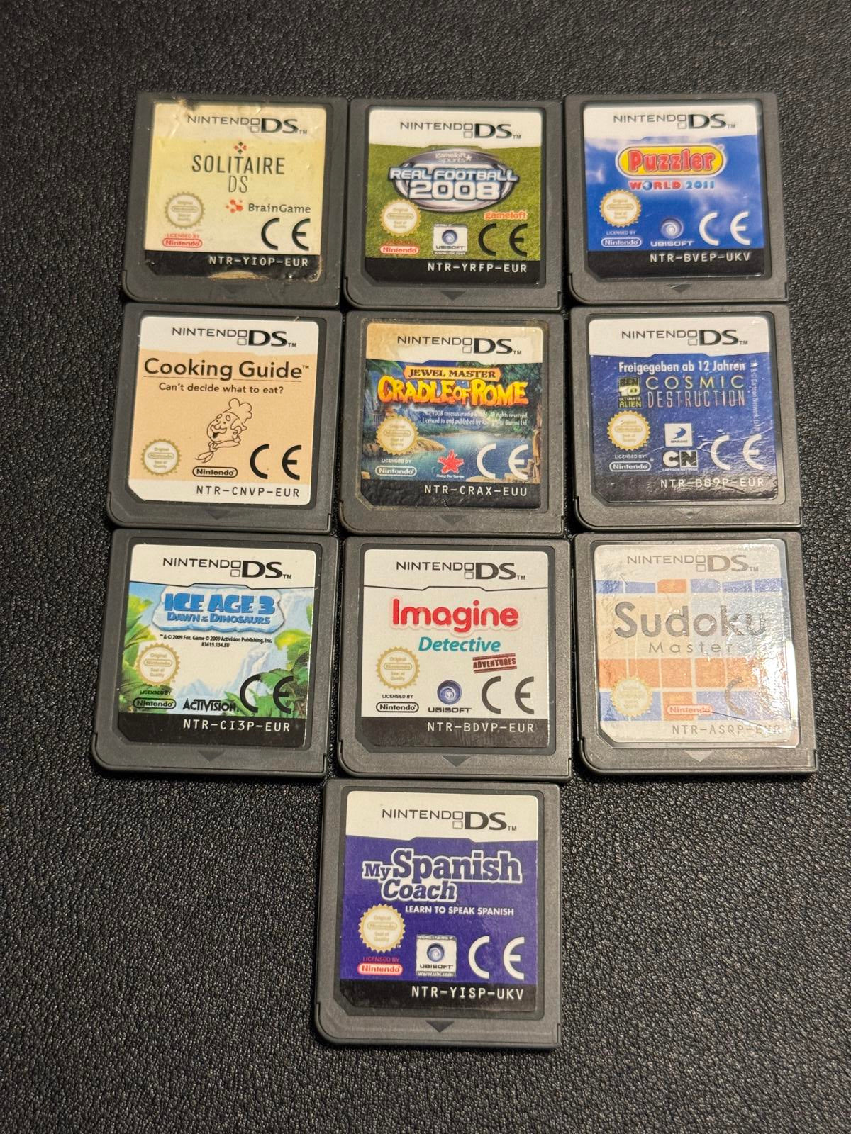 Nintendo DS 10 Game Card Bundle - Collection 14