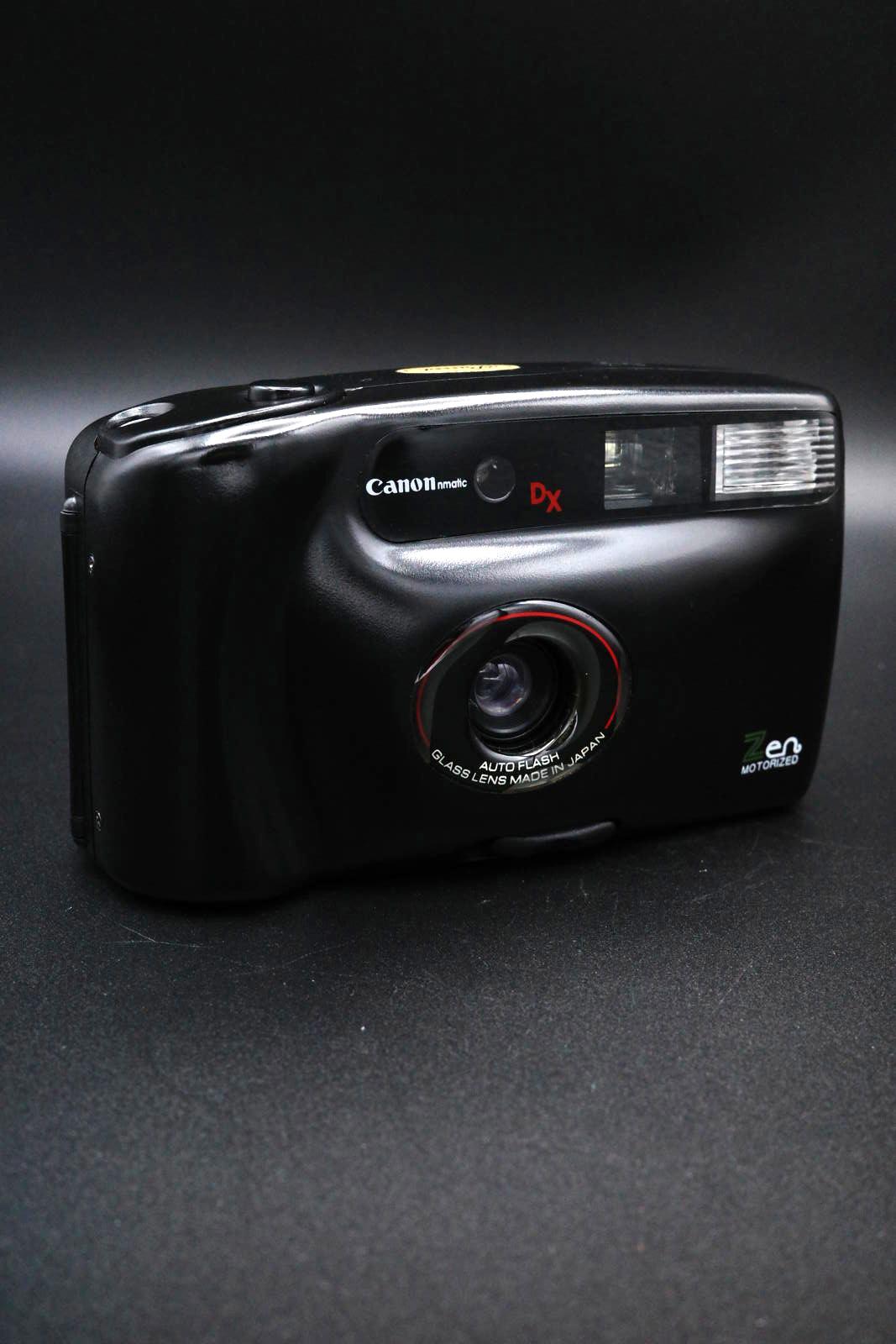 Canon nmatic DX Zen Motorized 35mm Vintage Point & Shoot Camera