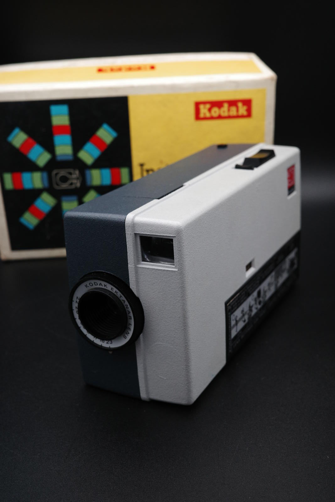 Vintage Kodak Instamatic M2, The First Super 8 Camera With Box Tested & Working