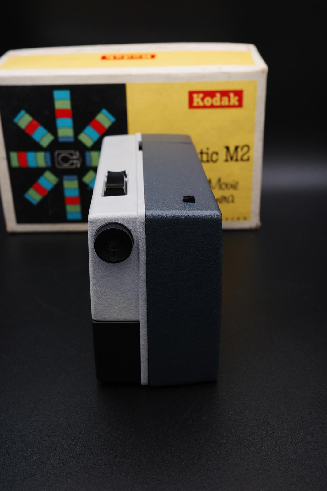 Vintage Kodak Instamatic M2, The First Super 8 Camera With Box Tested & Working