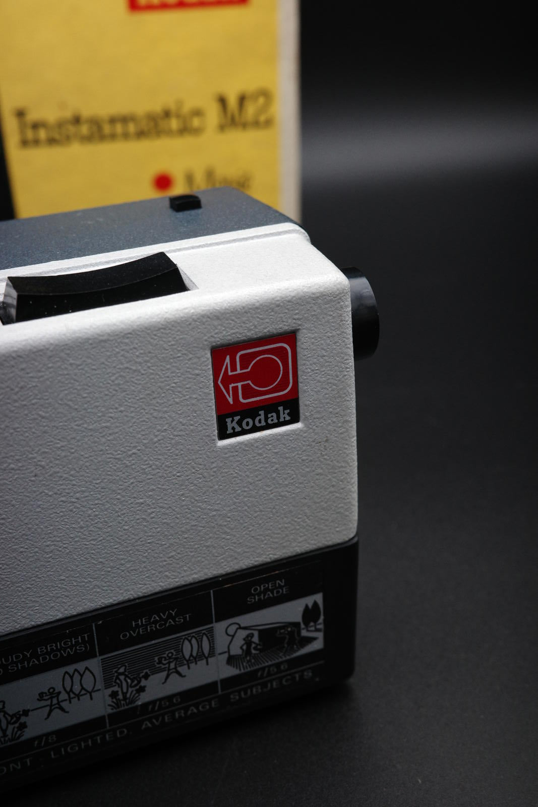 Vintage Kodak Instamatic M2, The First Super 8 Camera With Box Tested & Working