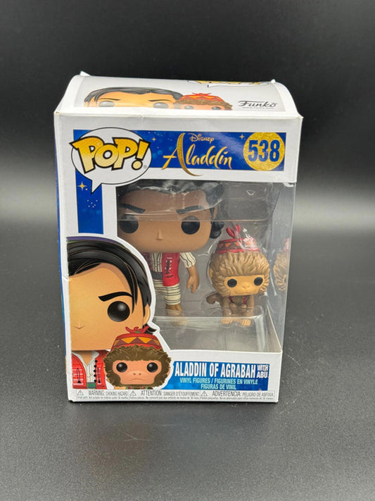 Aladdin Of Agrabah With Abu - Disney Aladdin #538 Funko Pop!