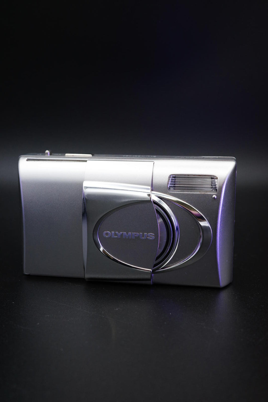 Olympus MJU Metal U V 35mm film Compact Camera - 38-105mm Working