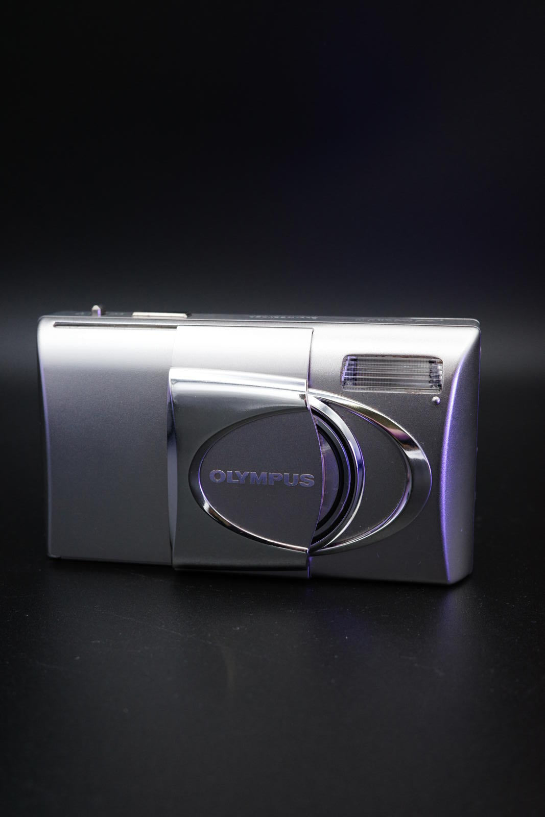 Olympus MJU Metal U V 35mm film Compact Camera - 38-105mm Working