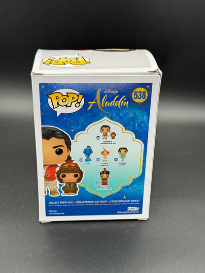 Aladdin Of Agrabah With Abu - Disney Aladdin #538 Funko Pop!