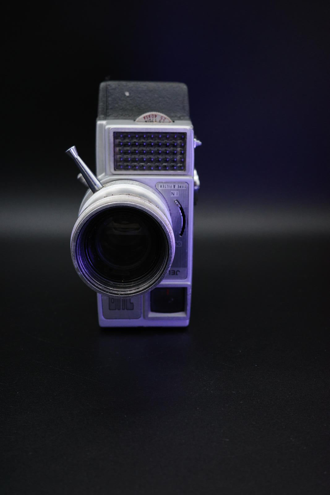 Jelcou 8 Zoom SE 8mm Camcorder – Vintage 1960's Home Movie Camera – Untested