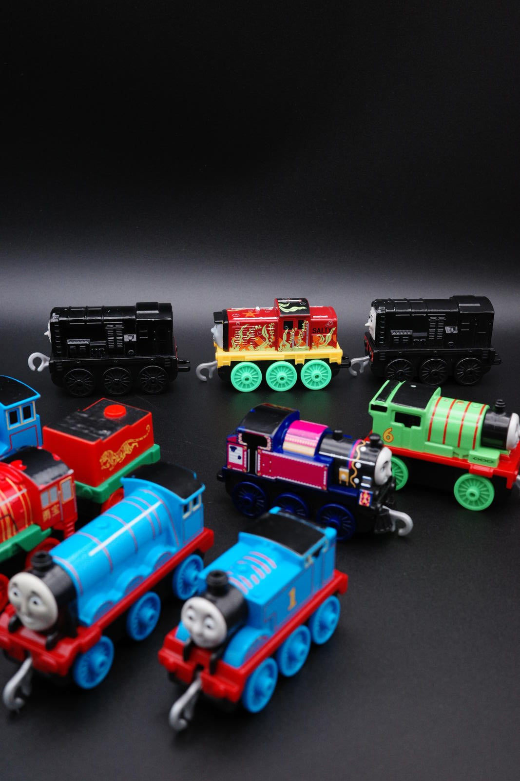 Thomas and Friends Mattel Die Cast Train Set Collection - Set of 9