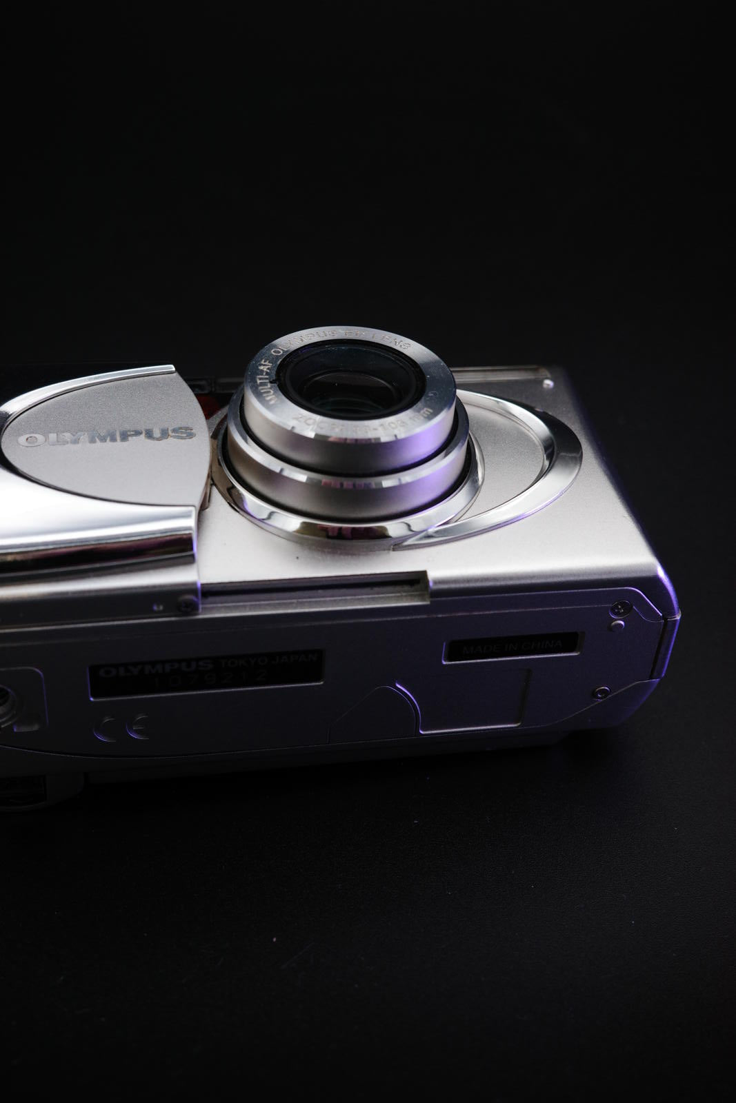 Olympus MJU Metal U V 35mm film Compact Camera - 38-105mm Working