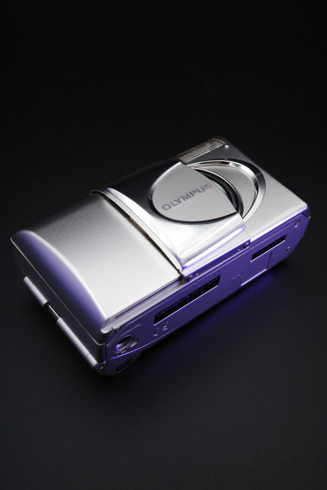 Olympus MJU Metal U V 35mm film Compact Camera - 38-105mm Working