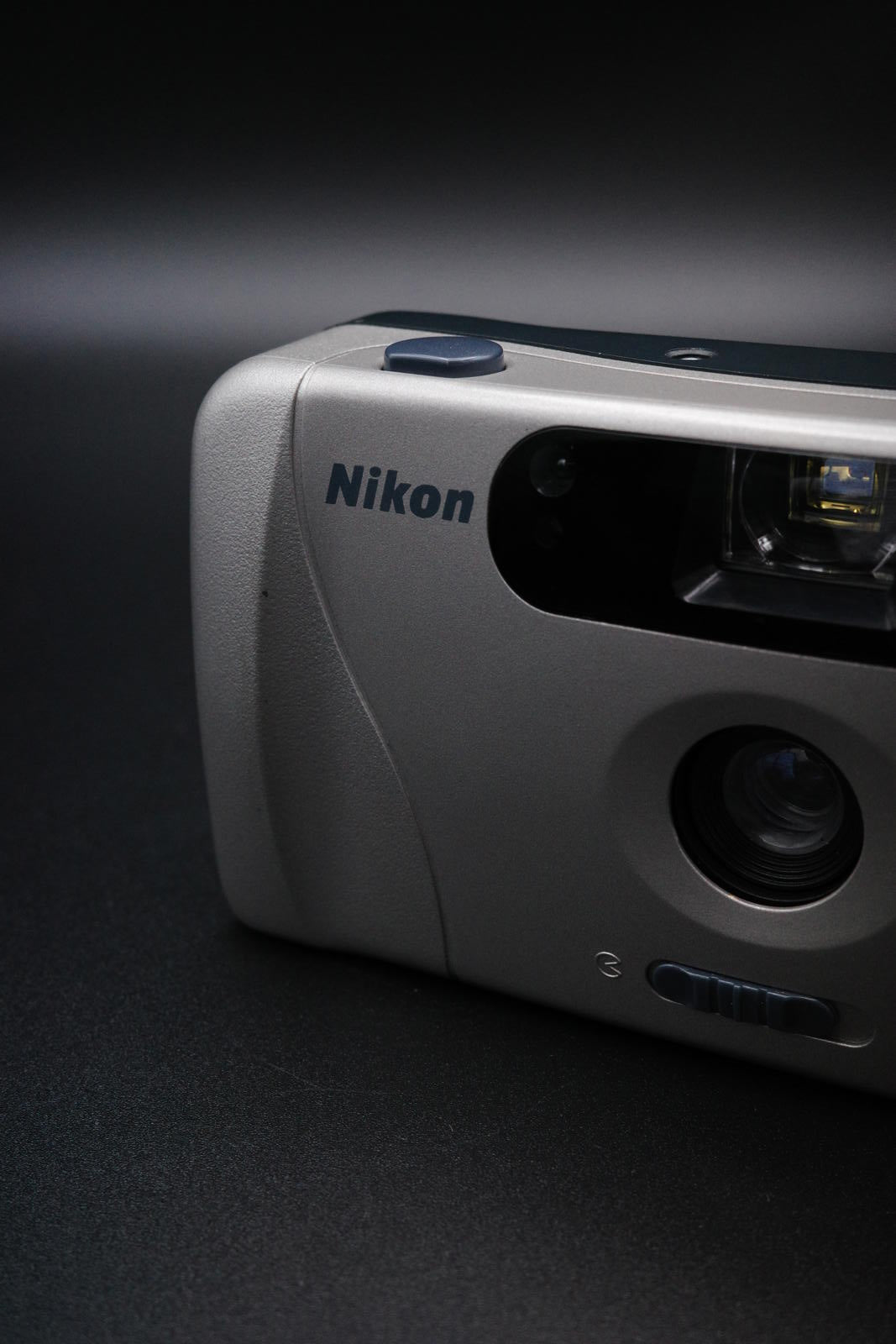 Vintage Nikon EF 300 35mm Compact Film Camera Tested & Working