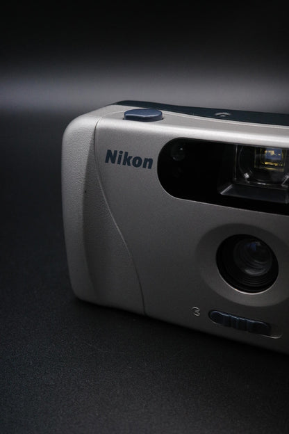 Vintage Nikon EF 300 35mm Compact Film Camera Tested & Working