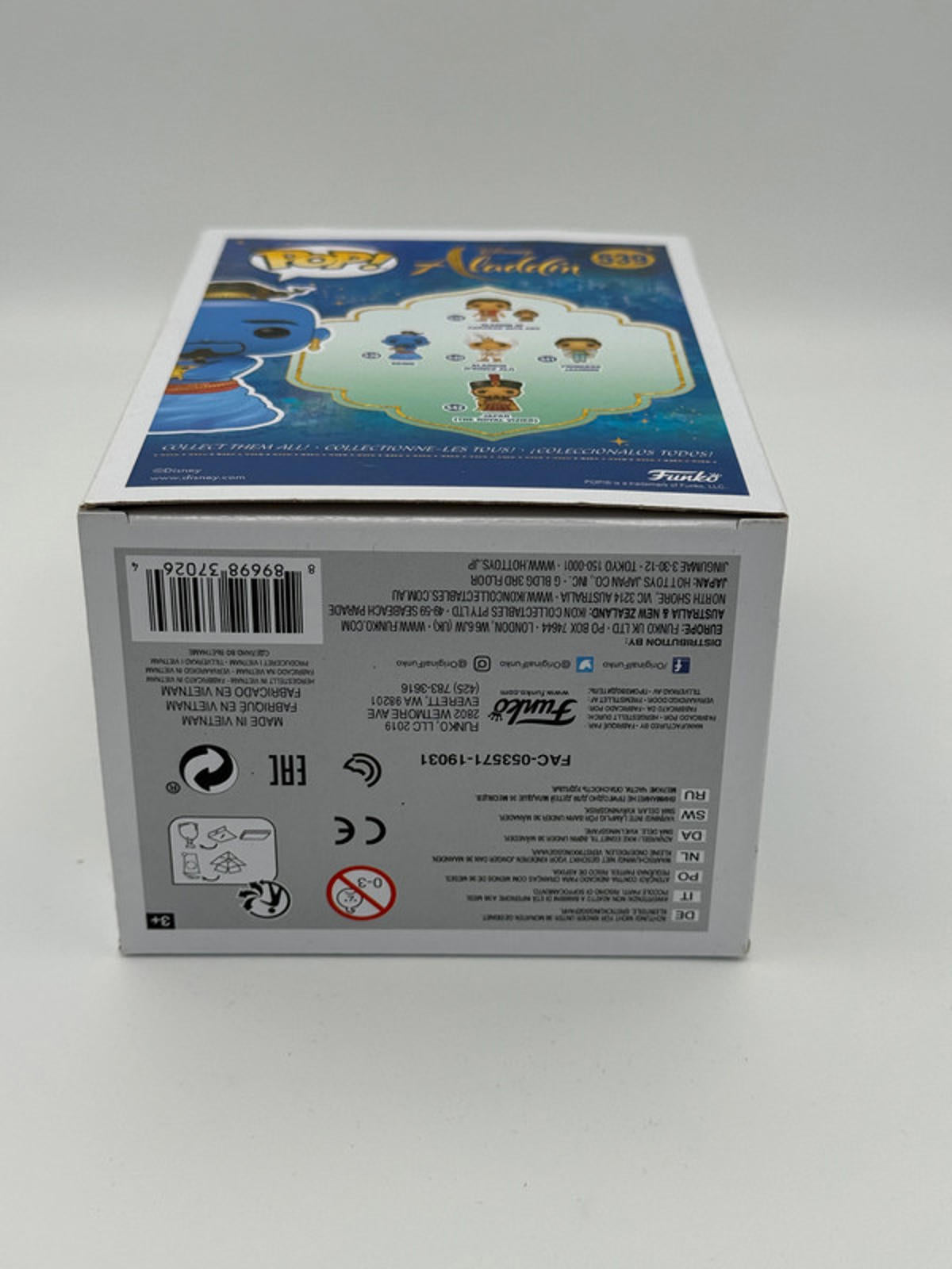Funko POP! Genie #539 – Aladdin Live-Action – Disney – Boxed