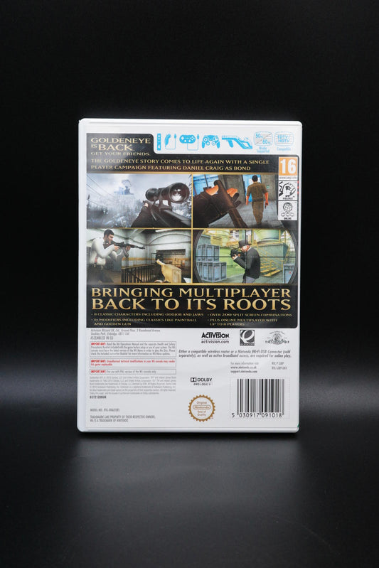GoldenEye 007 (James Bond) Nintendo Wii PEGI 16+ Shoot 'Em Up Game