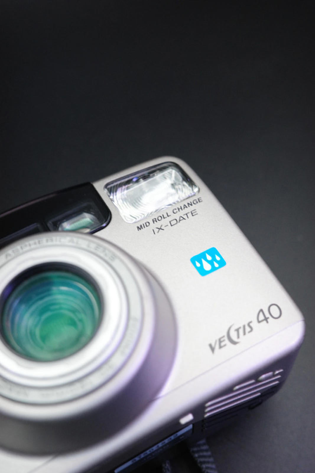 Minolta Vectis 40 Compact Zoom Point and Shoot Film Camera - Includes Manual Tested & Working