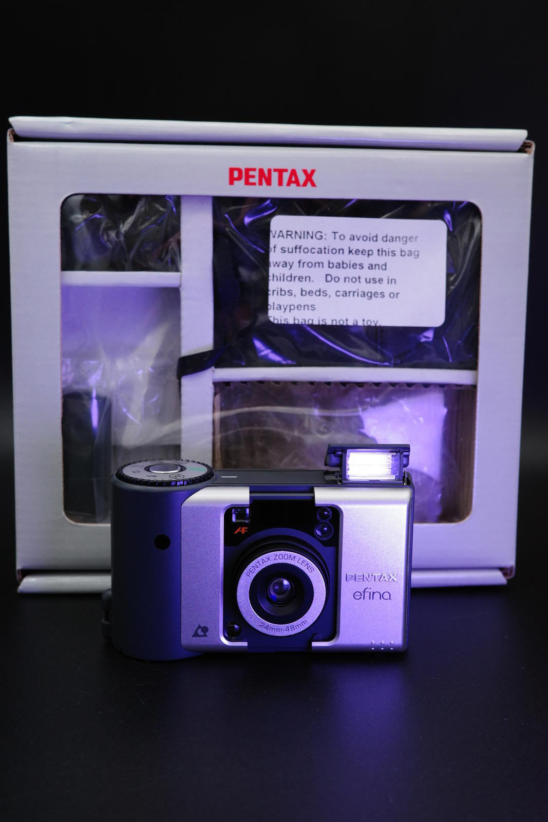 Pentax Efina APS Compact Point & Shoot Film Camera – New Condition & Boxed