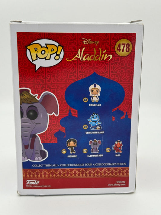 Funko POP! Elephant Abu #478 – Disney Aladdin – Boxed