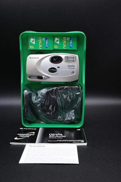 Fujifilm Nexia 30 Auto APS Vintage Compact Film Camera + 2 Rolls of Film