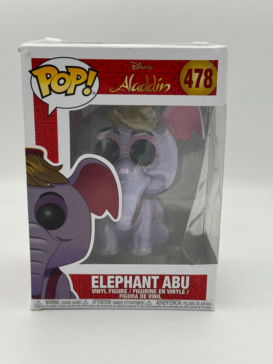 Funko POP! Elephant Abu #478 – Disney Aladdin – Boxed
