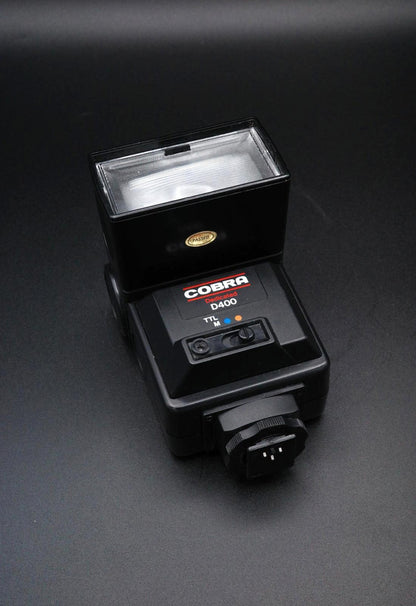Cobra D400 Dedicated Vintage Flash For Pentax, Nikon, Olympus, Minolta - Working