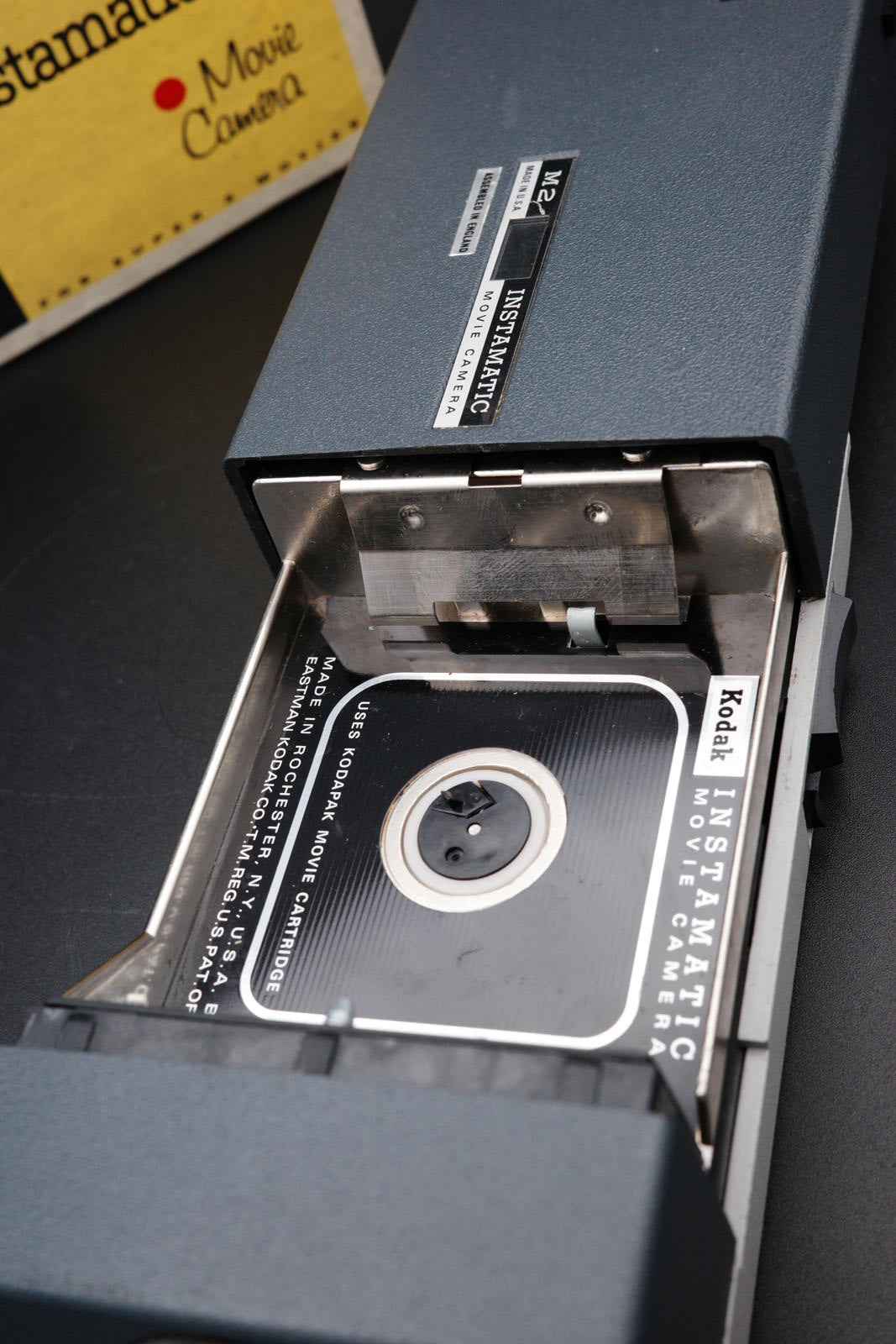 Vintage Kodak Instamatic M2, The First Super 8 Camera With Box Tested & Working