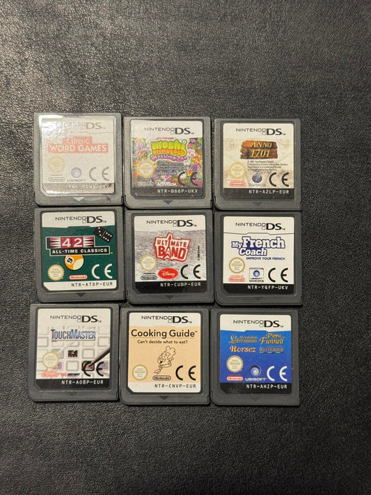 Nintendo DS 9 Game Card Bundle - Collection 10