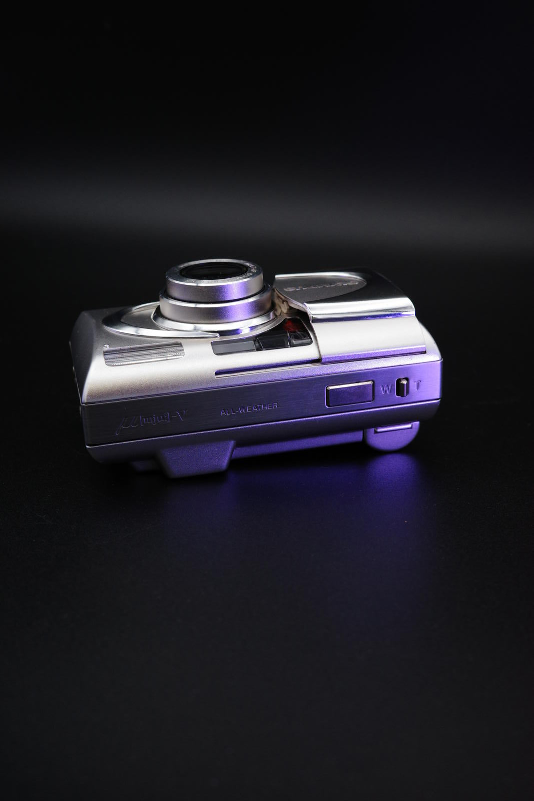 Olympus MJU Metal U V 35mm film Compact Camera - 38-105mm Working